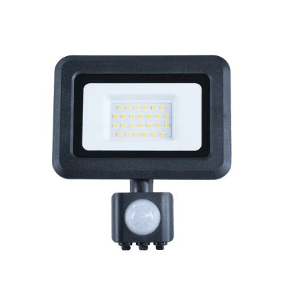 LED Schijnwerper met sensor LED/20W/230V 4000K IP44