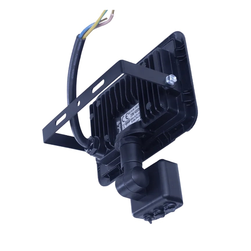 LED Schijnwerper met sensor LED/20W/230V 4000K IP44