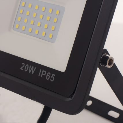 LED Schijnwerper met Sensor LED/20W/230V IP65