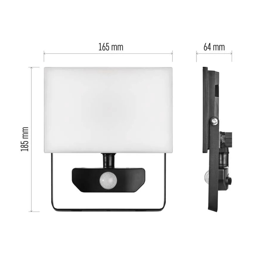 LED Schijnwerper met sensor TAMBO LED/30W/230V 4000K IP54