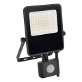 LED Schijnwerper met sensor VISIO LED/30W/230V 4000K IP65