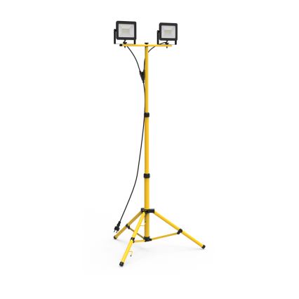 LED Schijnwerper met standaard 2xLED/50W/230V 4000K IP44