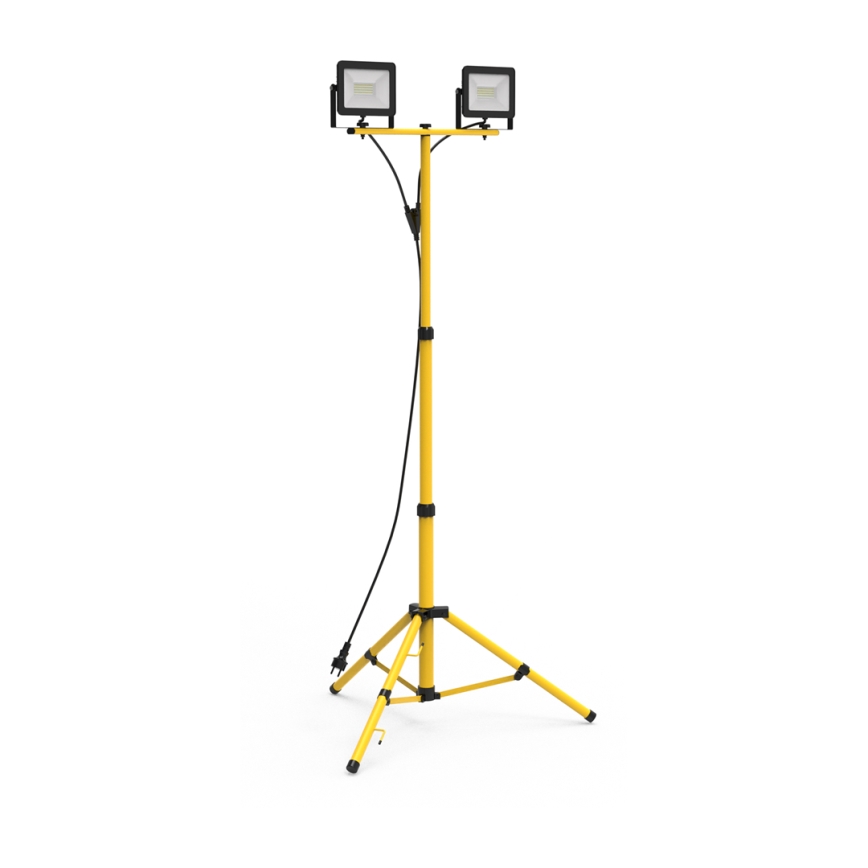 LED Schijnwerper met standaard 2xLED/50W/230V 4000K IP44
