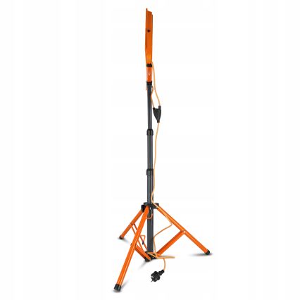 LED-schijnwerper met statief 2xLED/100W/230V 4500K IP65 oranje