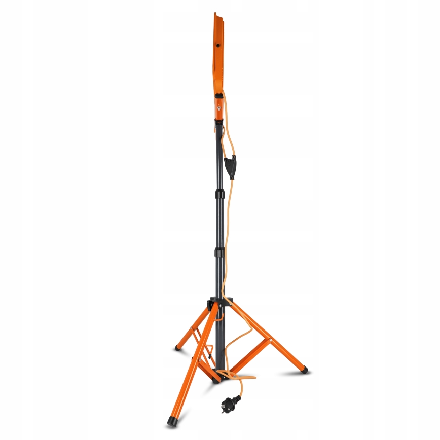LED-schijnwerper met statief 2xLED/100W/230V 4500K IP65 oranje
