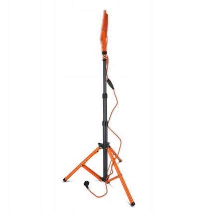 LED-schijnwerper met statief 3xLED/50W/230V 4500K IP65 oranje