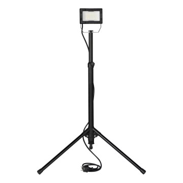 LED-schijnwerper op statief LED/20W/230V 5000K IP65 zwart