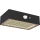 LED Schijnwerper op zonne-energie met bewegingssensor LED/3,7V 1200mAh 4000K IP65 zwart