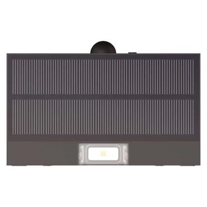 LED Schijnwerper op zonne-energie met bewegingssensor LED/3,7V 1200mAh 4000K IP65 zwart