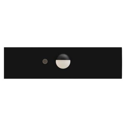 LED Schijnwerper op zonne-energie met bewegingssensor LED/3,7V 1200mAh 4000K IP65 zwart