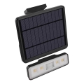 LED Schijnwerper op zonne-energie met bewegingssensor LED/3,7V 2500mAh 4000K IP54