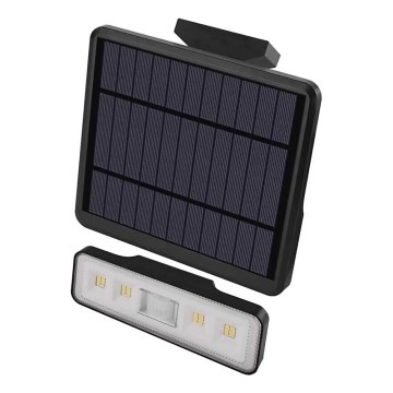 LED Schijnwerper op zonne-energie met bewegingssensor LED/3,7V 2500mAh 4000K IP54