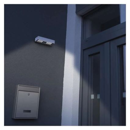 LED Schijnwerper op zonne-energie met bewegingssensor LED/3,7V 3000mAh 4000K IP65 wit