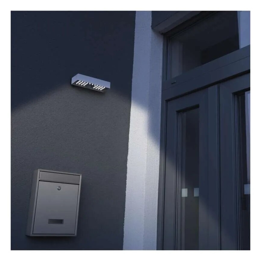 LED Schijnwerper op zonne-energie met bewegingssensor LED/3,7V 3000mAh 4000K IP65 wit
