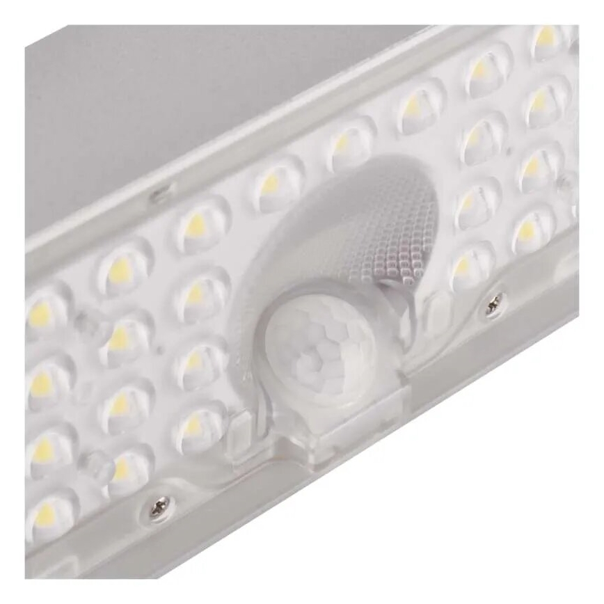 LED Schijnwerper op zonne-energie met bewegingssensor LED/3,7V 3000mAh 4000K IP65 wit