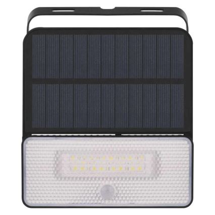 LED Schijnwerper op zonne-energie met bewegingssensor SOLO LED/3,7V 2000mAh 4000K IP54