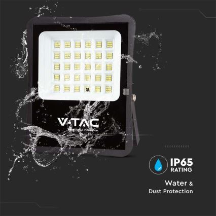 LED Schijnwerper op zonne-energie voor buiten LED/20W/3,2V 6400K IP65 15000 mAh + afstandsbediening