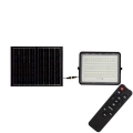 LED Schijnwerper op zonne-energie voor buiten LED/20W/3,2V 6400K zwart IP65 + afstandsbediening