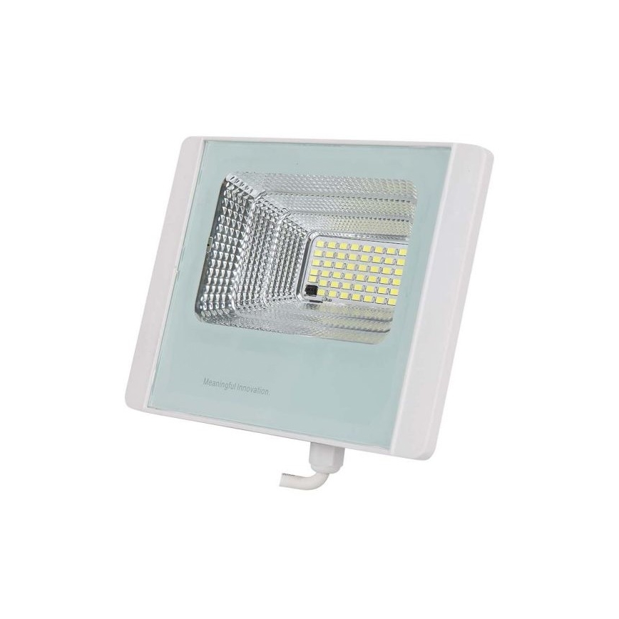 LED Schijnwerper op zonne-energie voor buiten LED/20W/3,2V IP65 4000K + afstandsbediening