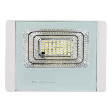 LED Schijnwerper op zonne-energie voor buiten LED/20W/3,2V IP65 6400K + afstandsbediening