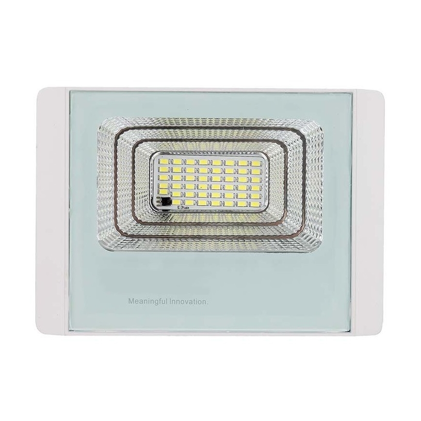 LED Schijnwerper op zonne-energie voor buiten LED/20W/3,2V IP65 6400K + afstandsbediening