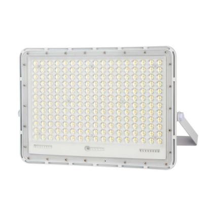 LED Schijnwerper op zonne-energie voor buiten LED/30W/3,2V 4000K wit IP65 + afstandsbediening