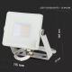 LED Schijnwerper SAMSUNG CHIP LED/10W/230V IP65 3000K wit