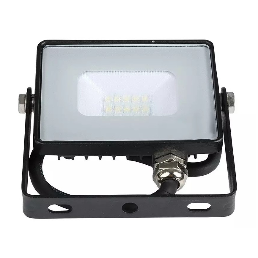 LED Schijnwerper SAMSUNG CHIP LED/10W/230V IP65 6400K zwart