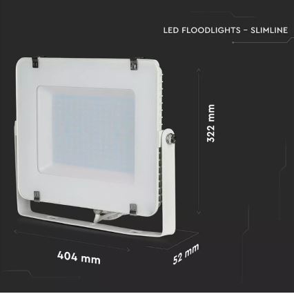 LED Schijnwerper SAMSUNG CHIP LED/150W/230V 3000K IP65 wit