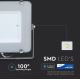 LED Schijnwerper SAMSUNG CHIP LED/150W/230V 6400K IP65 grijs