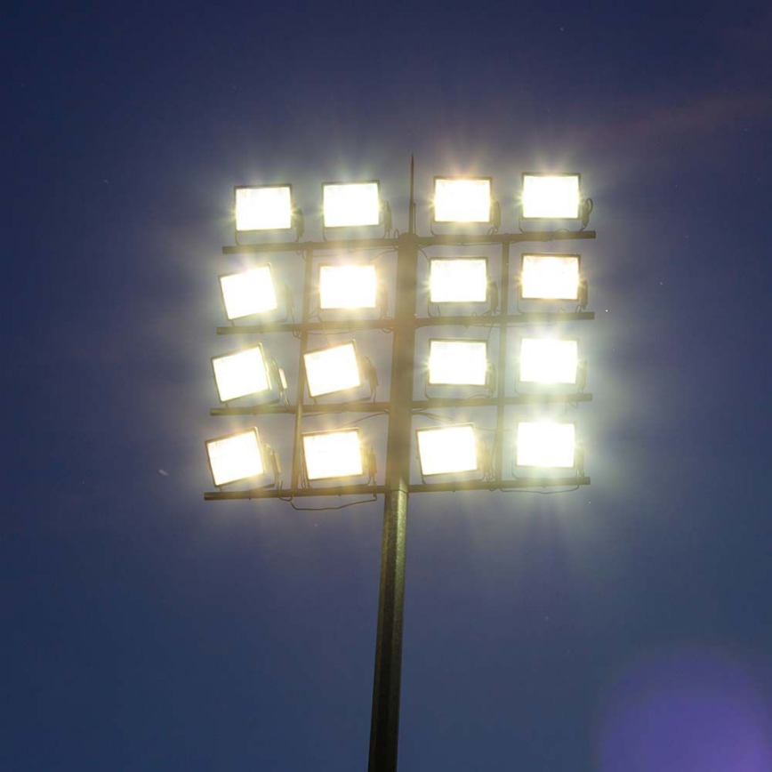 LED Schijnwerper SAMSUNG CHIP LED/200W/230V 4000K IP65 zwart