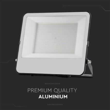 LED Schijnwerper SAMSUNG CHIP LED/200W/230V 4000K IP65 zwart