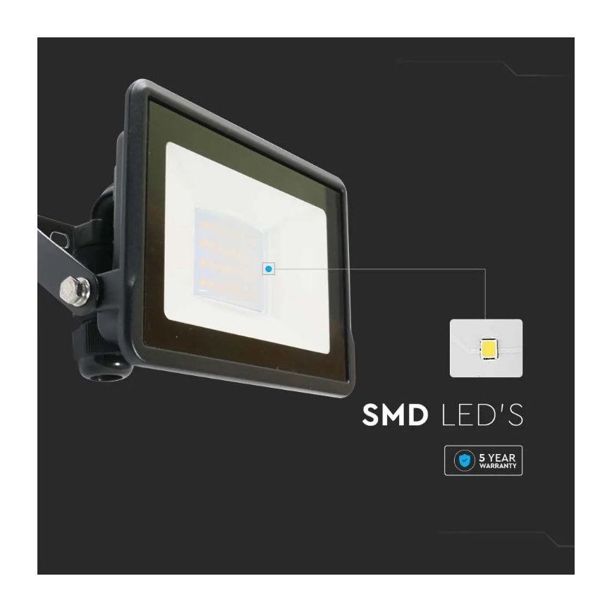 LED Schijnwerper SAMSUNG CHIP LED/20W/230V IP65 6500K