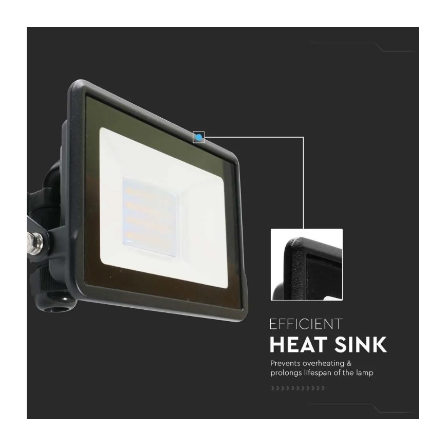 LED Schijnwerper SAMSUNG CHIP LED/20W/230V IP65 6500K