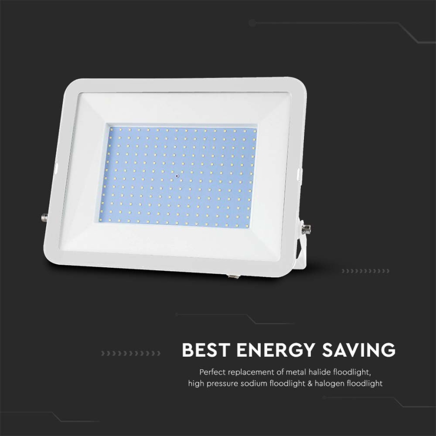 LED Schijnwerper SAMSUNG CHIP LED/300W/230V 6500K IP65 wit