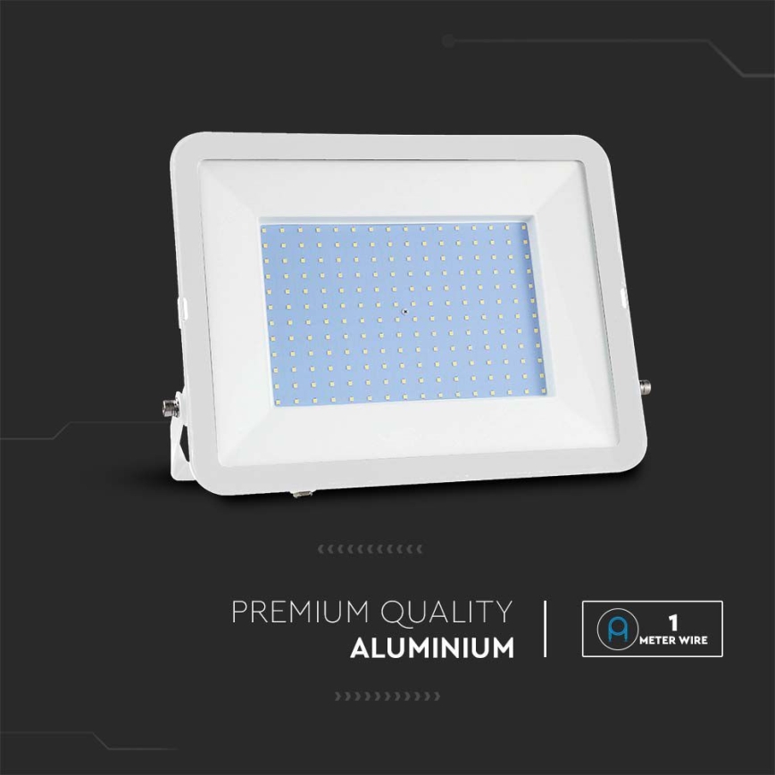 LED Schijnwerper SAMSUNG CHIP LED/300W/230V 6500K IP65 wit