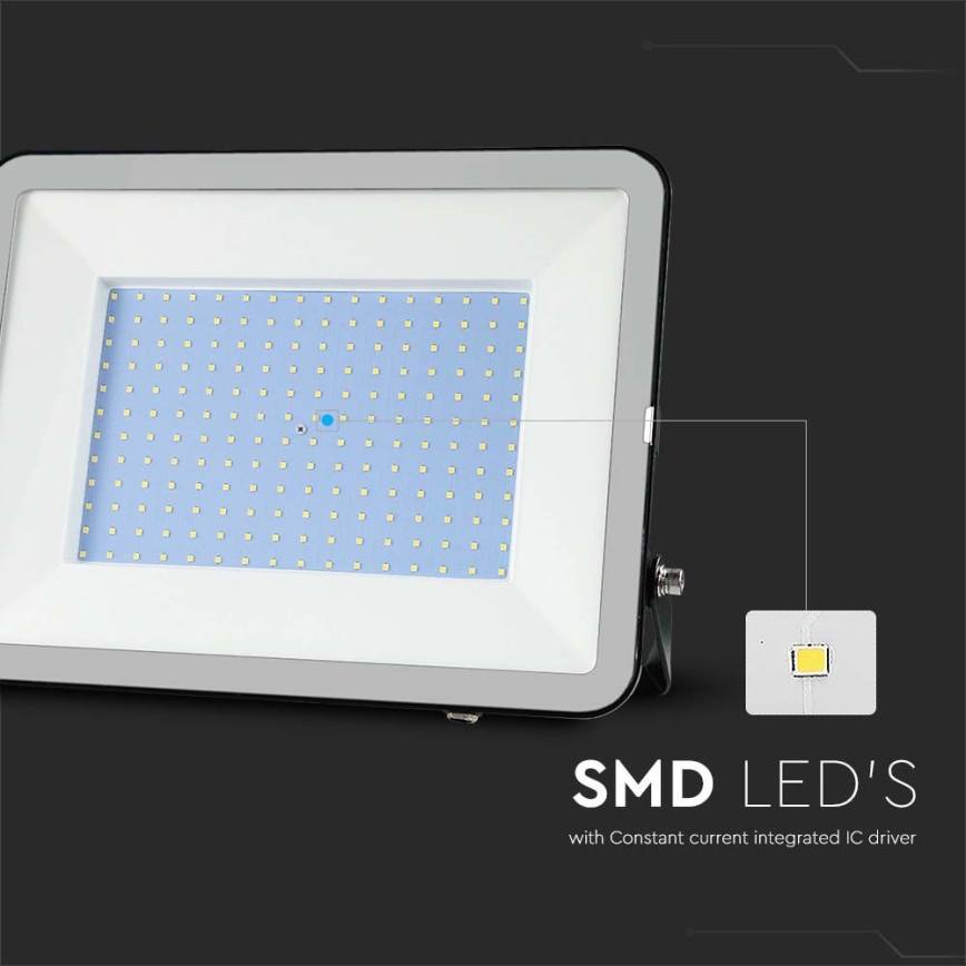 LED Schijnwerper SAMSUNG CHIP LED/300W/230V 6500K IP65 zwart