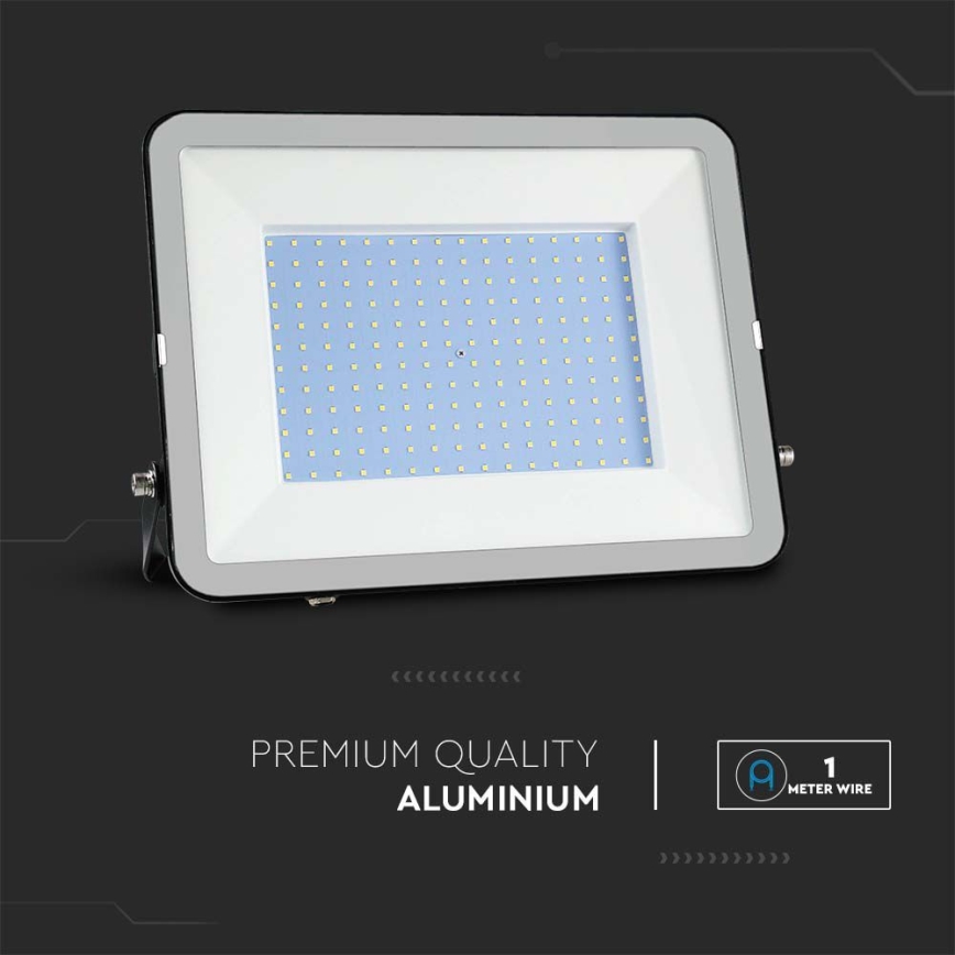 LED Schijnwerper SAMSUNG CHIP LED/300W/230V 6500K IP65 zwart