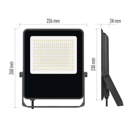 LED Schijnwerper VISIO LED/100W/230V 4000K IP65