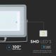 LED Schijnwerper SAMSUNG CHIP LED/100W/230V 4000K IP65 grijs