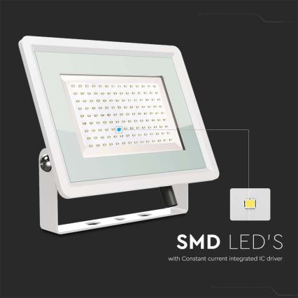 LED Schijnwerper voor buiten LED/200W/230V 4000K IP65 wit