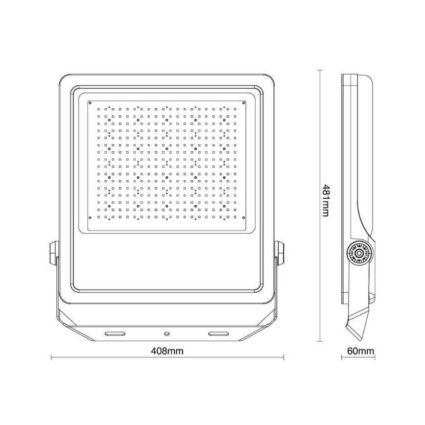 LED Schijnwerper voor buiten PROFI PLUS LED/300W/230V 5000K IP66