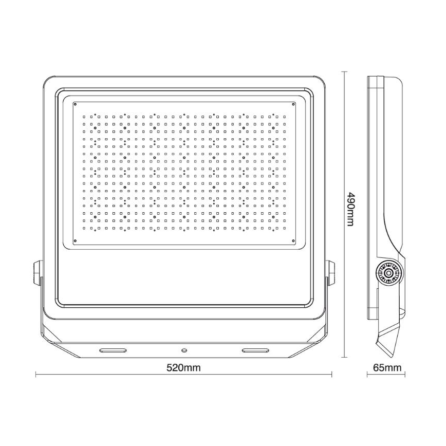 LED Schijnwerper voor buiten PROFI PLUS LED/400W/230V 5000K IP66