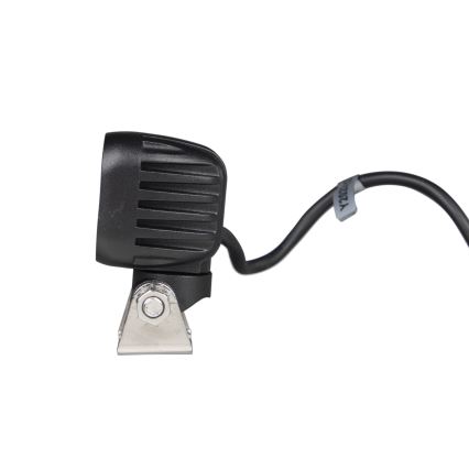 LED Schijnwerper voor de auto BLACK LED/10W/10-30V IP69 5700K hoekig