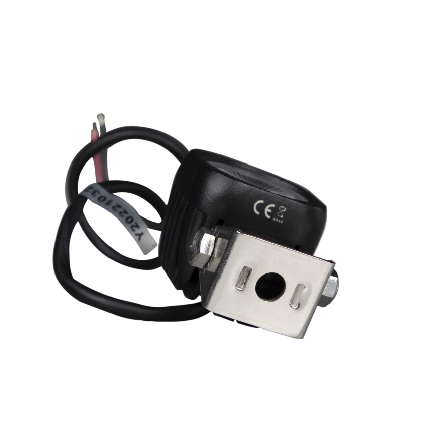 LED Schijnwerper voor de auto BLACK LED/10W/10-30V IP69 5700K hoekig