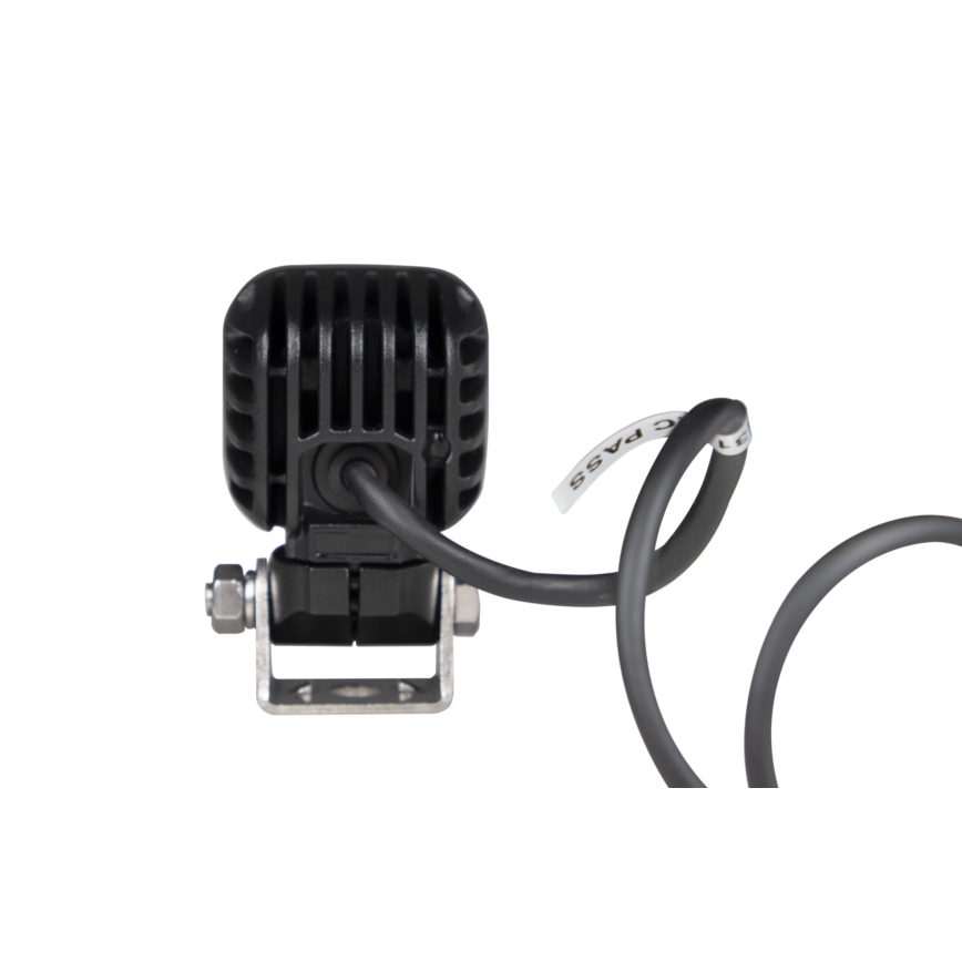 LED Schijnwerper voor de auto BLACK LED/10W/10-30V IP69 5700K hoekig