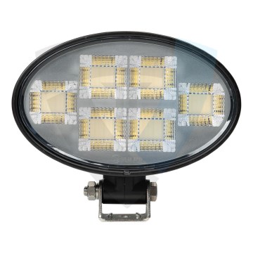 LED Schijnwerper voor de auto BLACK LED/150W/10-30V IP69 5700K ovaal