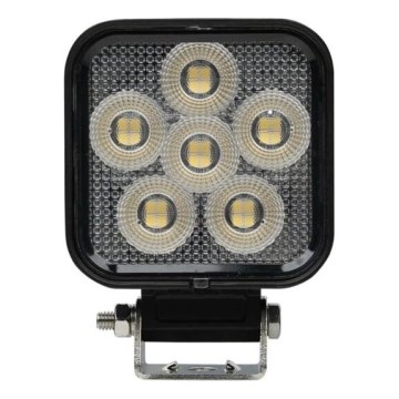 LED Schijnwerper voor de auto BLACK LED/24W/10-30V IP69 5700K hoekig