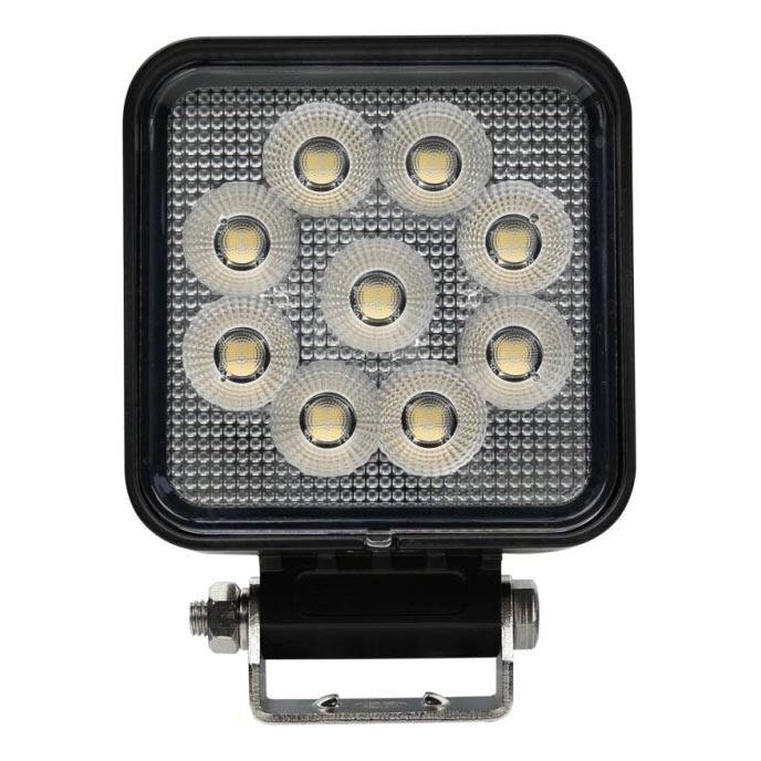 LED Schijnwerper voor de auto BLACK LED/36W/10-30V IP69 5700K hoekig