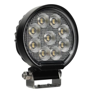 LED Schijnwerper voor de auto BLACK LED/36W/10-30V IP69 5700K rond